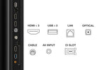 TCL 43P755K 43-inch Ultra HD, Wide Color Gamut, 4K HDR TV