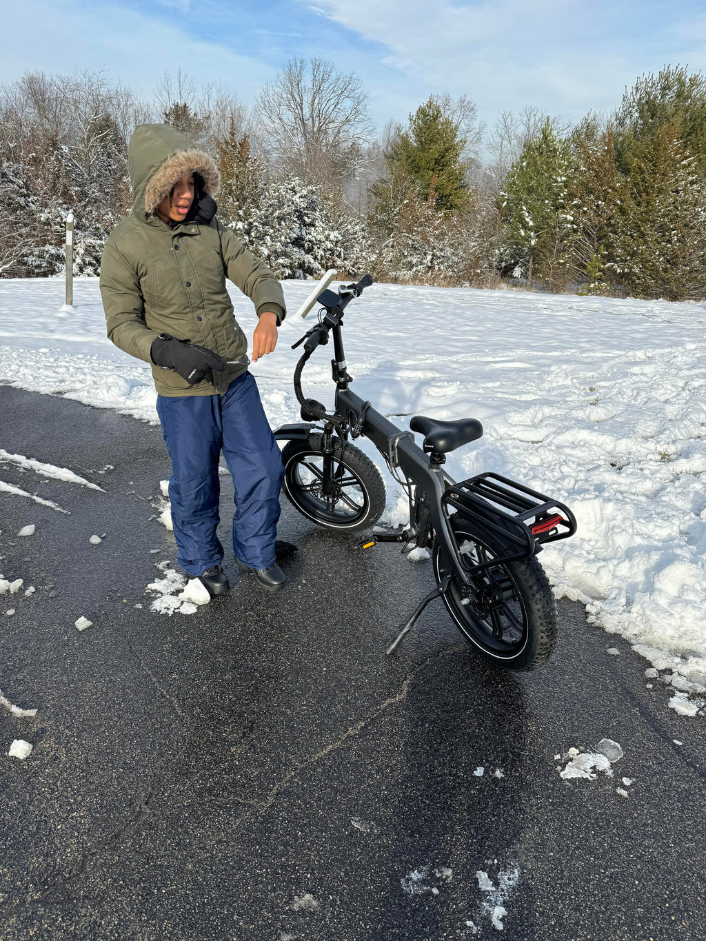 Luckeep X1 Foldable Fat Tire E-bike