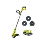Ryobi Edge Trimmer – 18 V OnePlus RLT183225FPK3 – 2.5 Ah Battery – 2 Ah Charger – 3 Single Wire Bobbins