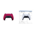 Playstation DualSense Cosmic Red Wireless Controller & 5 DualSense Wireless Controller