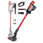 Henry Quick Hen.100, Cordless Stick Vacuum, Red, 300 W, 1 Liter