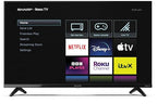 SHARP 40GD2225K 40" Full HD Roku Smart TV – Frameless LED