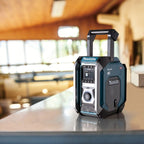 Makita MR007GZ 12V Max CXT to 40V Max XGT DAB/DAB+ Job Site Radio with Bluetooth