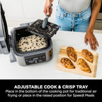 Ninja Speedi 10-in-1 Rapid Cooker, Air Fryer and Multi Cooker, 5.7L, Meals for 4 in 15 Minutes