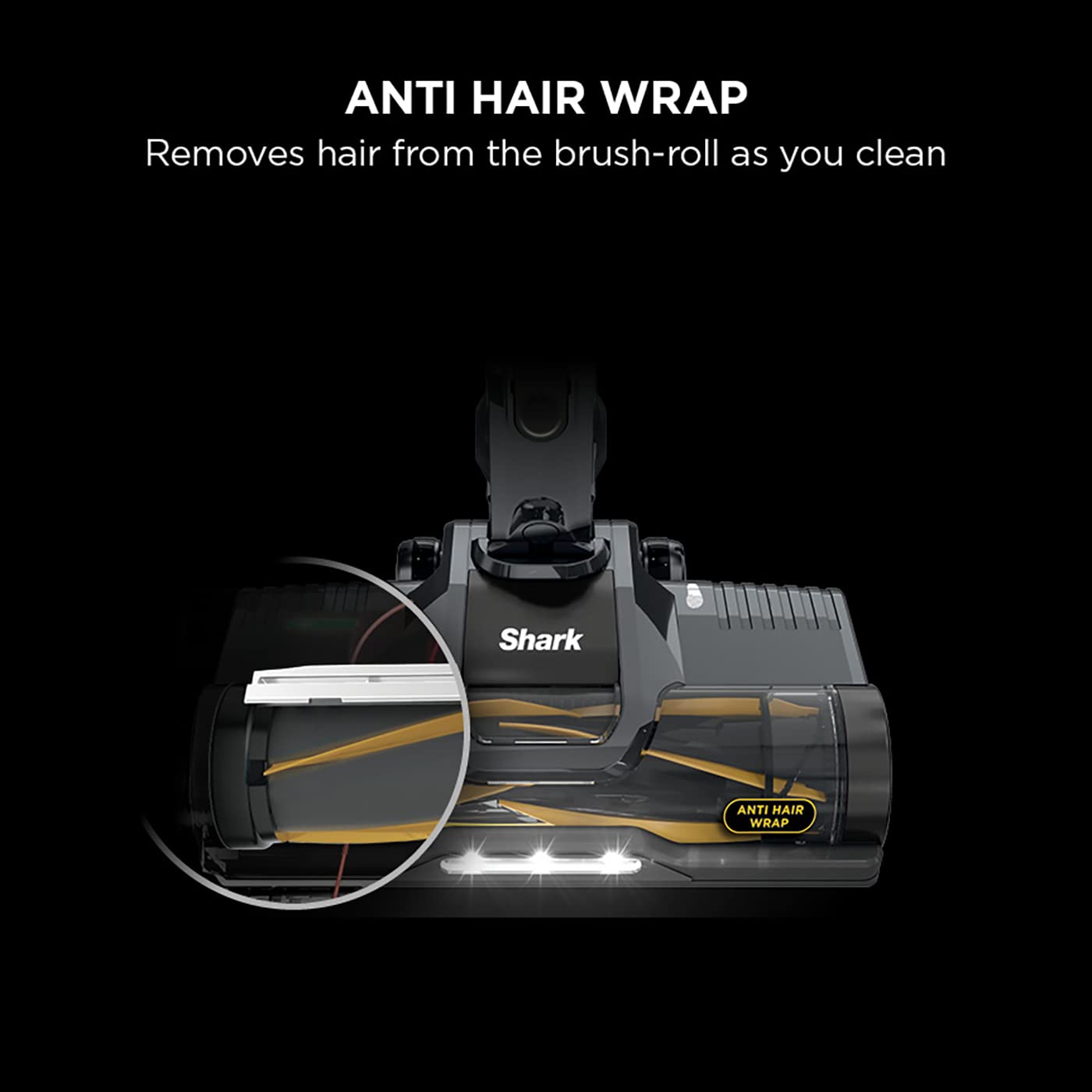 Shark Cordless Stick Vacuum Cleaner with Anti Hair Wrap, Up to 40 mins run-time