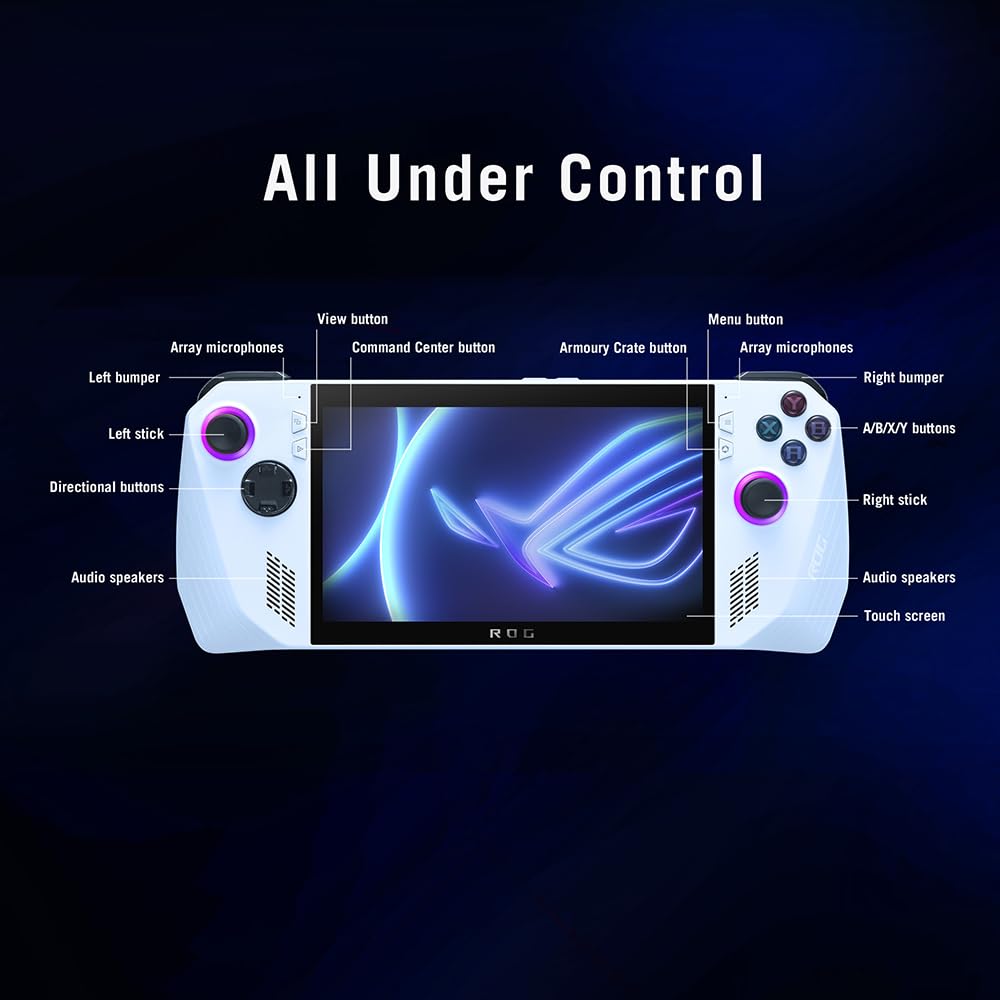 ASUS ROG Ally Handheld Gaming Console (AMD Ryzen Z1 Extreme Processor
