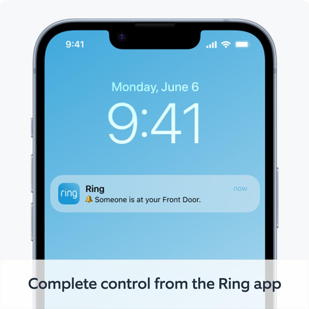 Ring Battery Video Doorbell | Venetian Bronze, Works with Alexa + Echo Pop