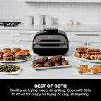 Ninja Foodi Max AG551UK Health Grill & Air Fryer - Grey