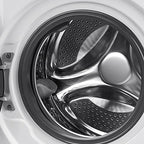 Midea MF200W70B/E Freestanding Washing Machine, BLDC Motor, Bright LED Display, Health Guard, Steam