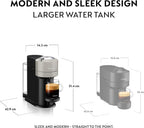 Nespresso Vertuo Next Coffee Pod Machine, Centrifusion Technology, Wi-Fi and Bluetooth Enabled