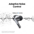 Samsung Galaxy Buds3 Pro Grey with Galaxy AI, Wireless Earbuds, Noise Cancelling, Bluetooth, 360 Audio