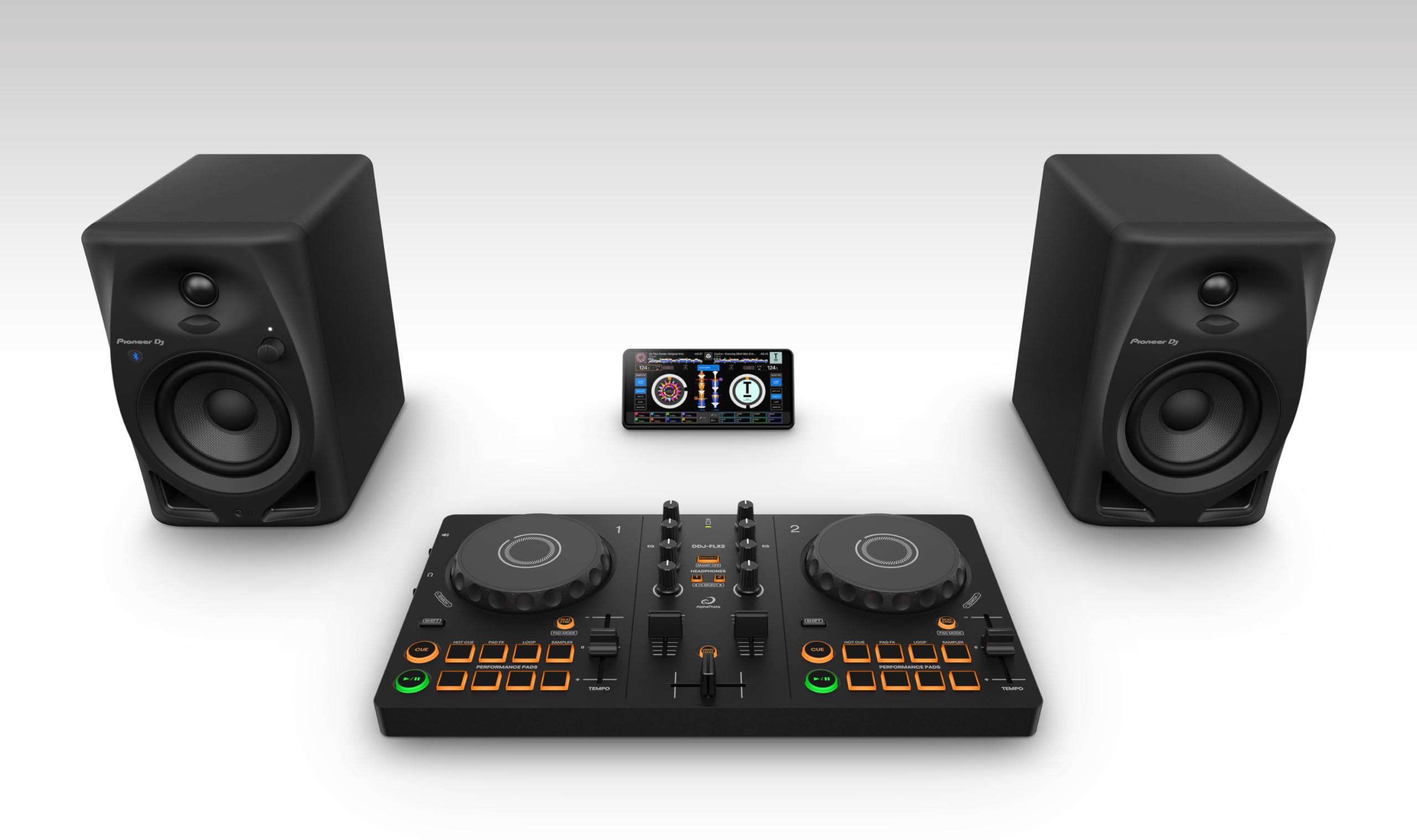 Pioneer DJ AlphaTheta DDJ-FLX2 Compact 2-channel DJ controller