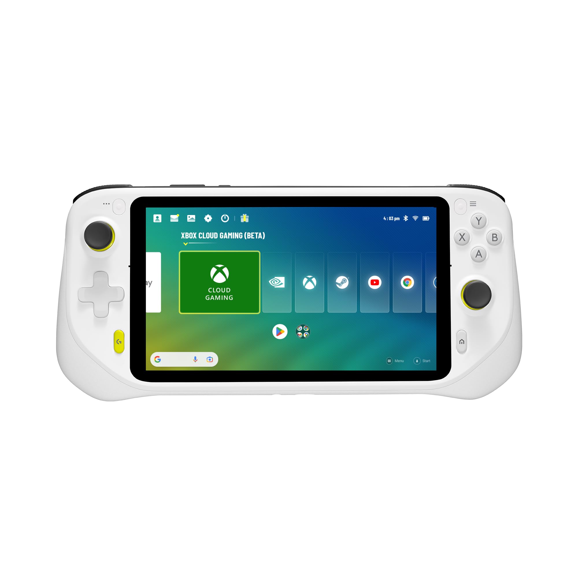 Logitech G Cloud Gaming Handheld, Portable Gaming Console with Long Battery Life