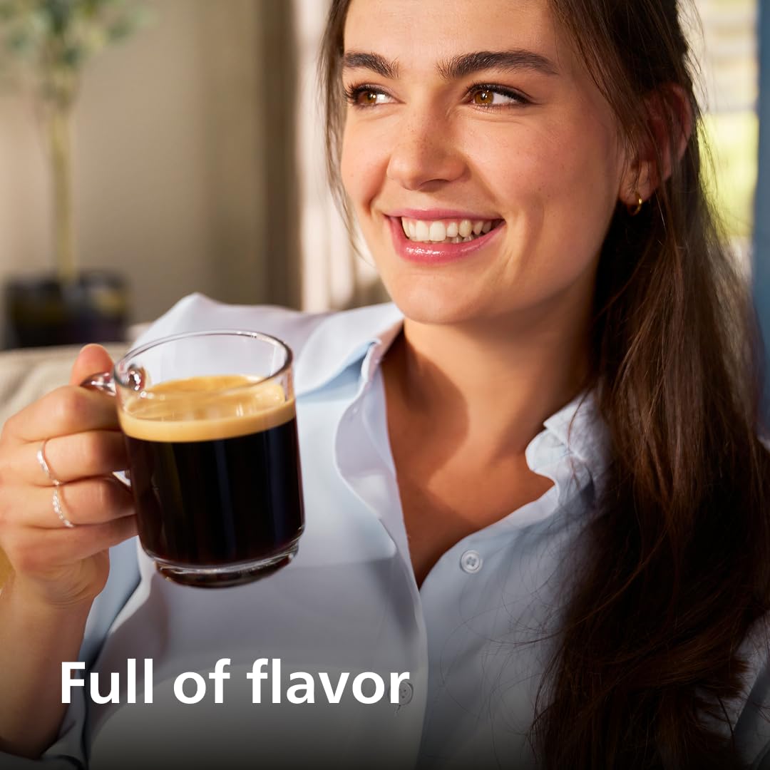 Philips 5400 Series Fully Automatic Espresso Machine - 12 Coffees, Easy-To-Clean LatteGo Milk System