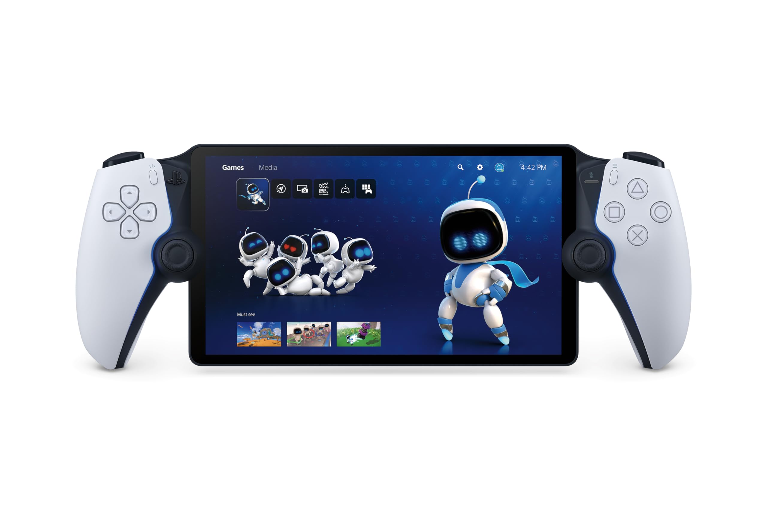 Sony, PlayStation Portal Remote Reader, For PlayStation 5 Console, Color: White