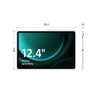 Samsung Galaxy Tab S9 FE+ Tablet with S Pen, 128GB, Long-lasting Battery