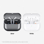 Samsung Galaxy Buds3 Pro Grey with Galaxy AI, Wireless Earbuds, Noise Cancelling, Bluetooth, 360 Audio