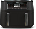 Ninja Foodi Dual Zone Digital Air Fryer, 2 Drawers, 7.6 L, 4-in-1, Used No Oil, Airfry, Max Crisp
