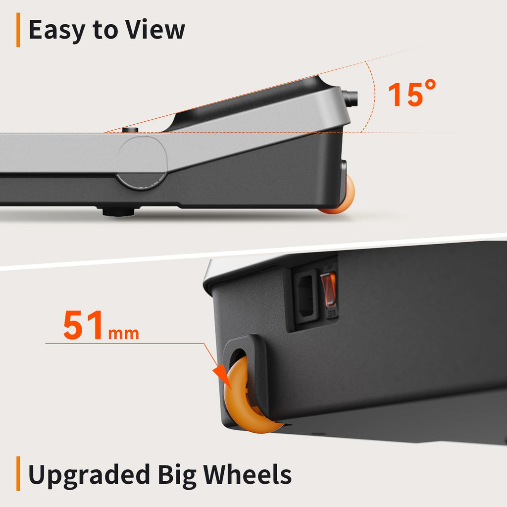WalkingPad Z3 Hybrid+ Folding Treadmill, Walking Pad with Handle 1-10 Km/h