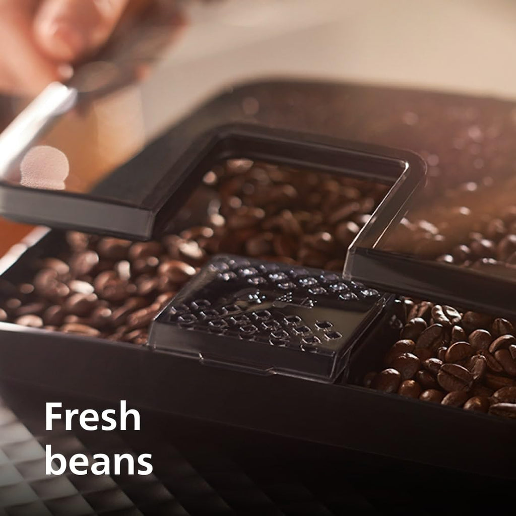 Philips 2200 Series Fully Automatic Espresso Machine - 2 Coffees, Touch Display, Classic Milk Frother