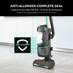 Shark Corded Upright Vacuum Cleaner 1.1L with Anti Hair Wrap Technology, LED Headlights