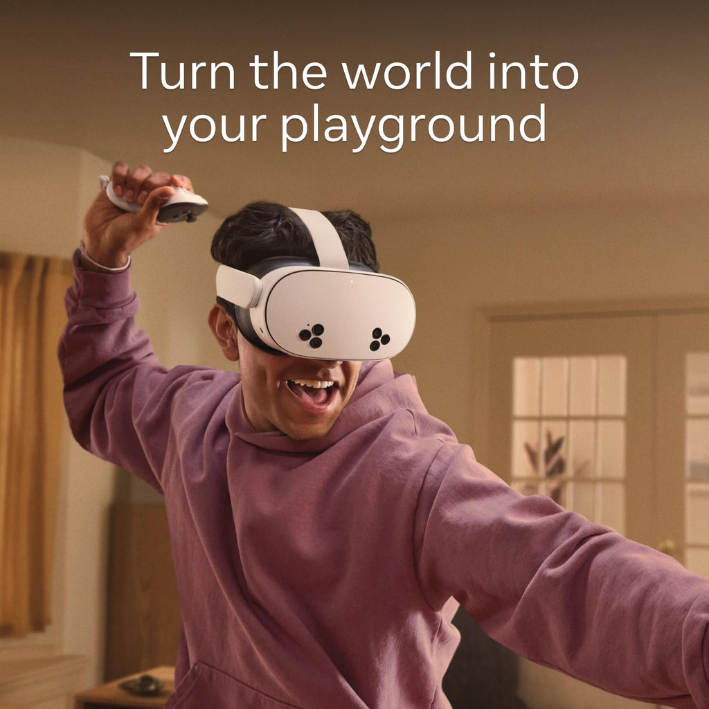 Meta Quest 3S 128 GB – Dive into mixed reality – All-in-one headset