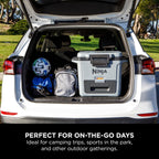 Ninja FrostVault Hard Cooler 30qt/28L, Premium Heavy-Duty Insulated Cool Box