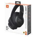 JBL Live 770 NC Wireless Over-Ear Headphones with Noise-Cancelling Technology and 65-Hour Battery Life, Black