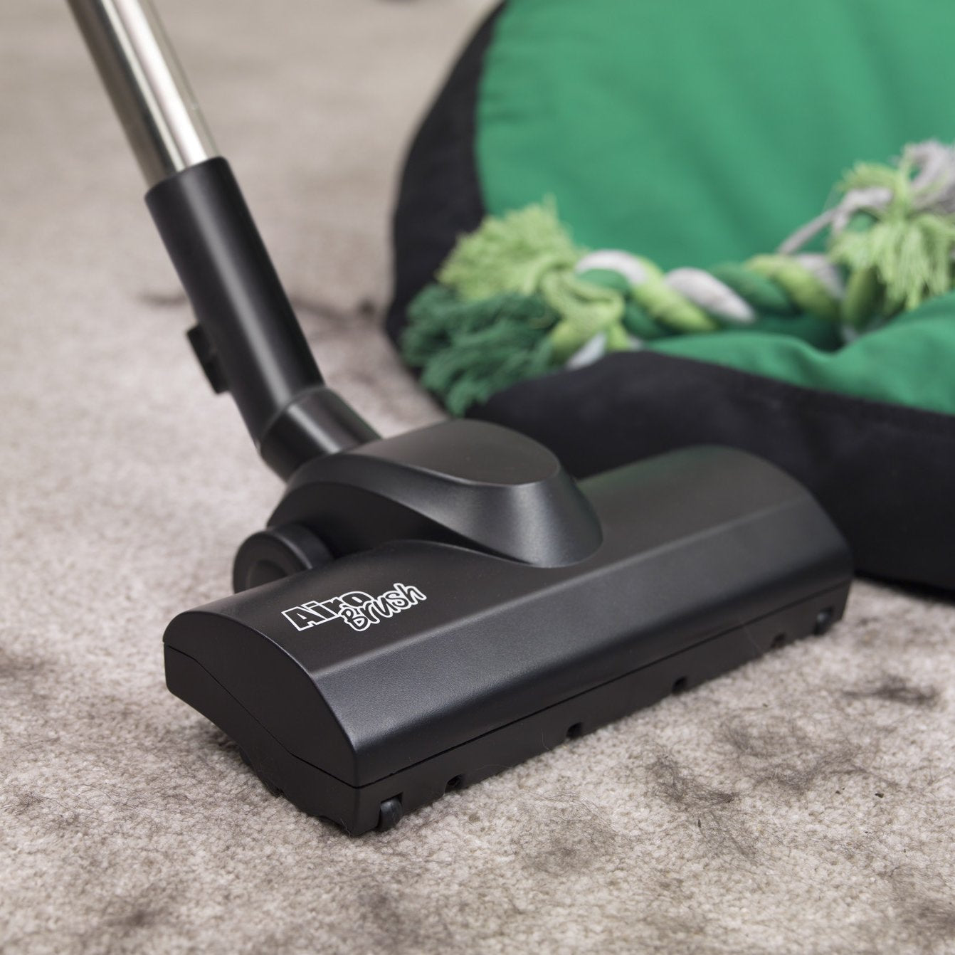 Numatic HVT160 Henry Turbo Vacuum Cleaner with AiroBrush Turbo Head, Microfresh Filtration System, 620W, 6L, Red/Black