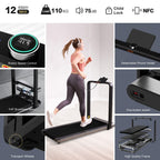 WalkingPad X21 Treadmill 918W Double Folding Treadmill for Home