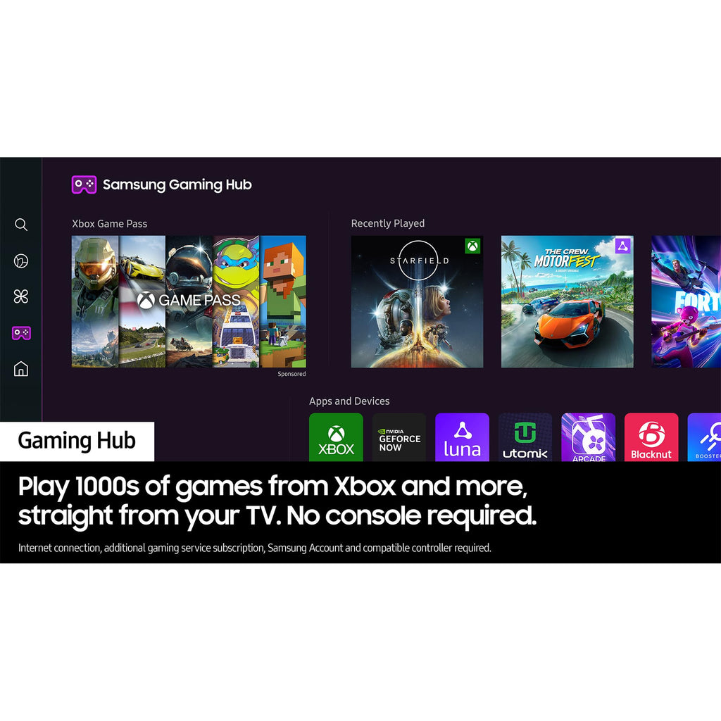 Samsung CU7020 Crystal UHD 4K 55" Smart TV