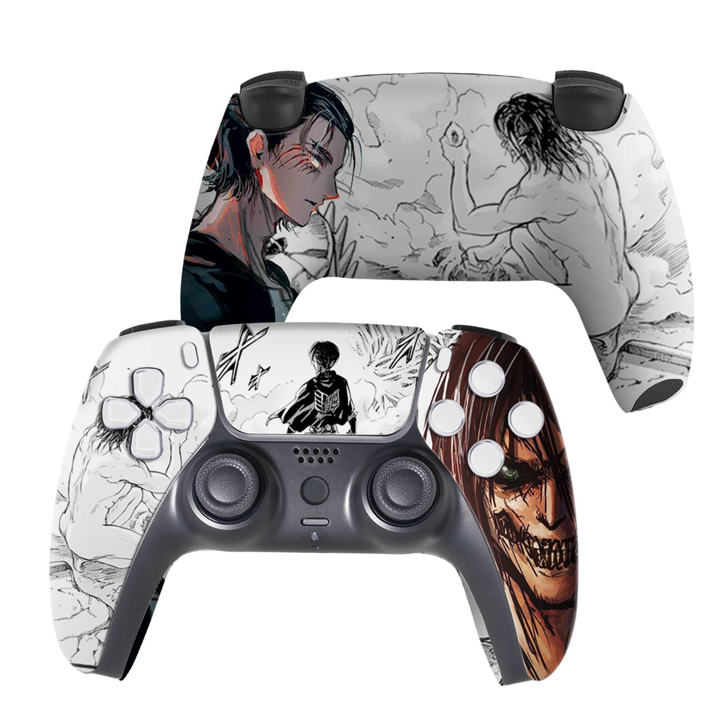 Attackk on Tittan Custom PS-5 Controller Wireless compatible with Play-Station 5 Console