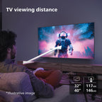 Philips 40PHS6009 Full HD LED Smart TV - 40 Inch Display with Pixel Plus