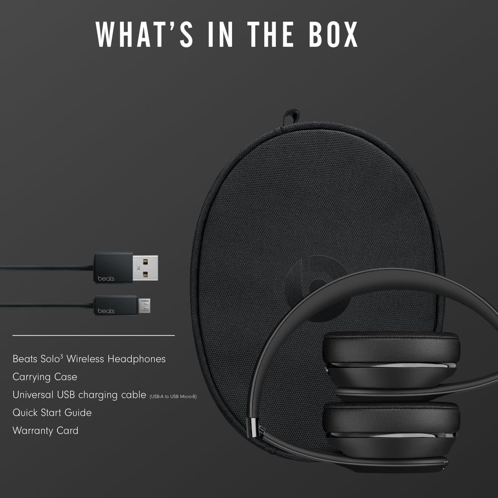 Beats Solo3 Wireless On-Ear Headphones - Apple W1 Headphone Chip