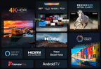 TCL 43P755K 43-inch Ultra HD, Wide Color Gamut, 4K HDR TV