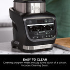 Ninja Foodi Blender & Soup Maker, 10 Auto-iQ Programs, 1.7L Glass Jug, Hot & Cold Blender