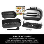 Ninja Foodi Max AG551UK Health Grill & Air Fryer - Grey