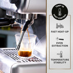 Breville Barista Max Espresso Machine | Latte & Cappuccino Coffee Maker