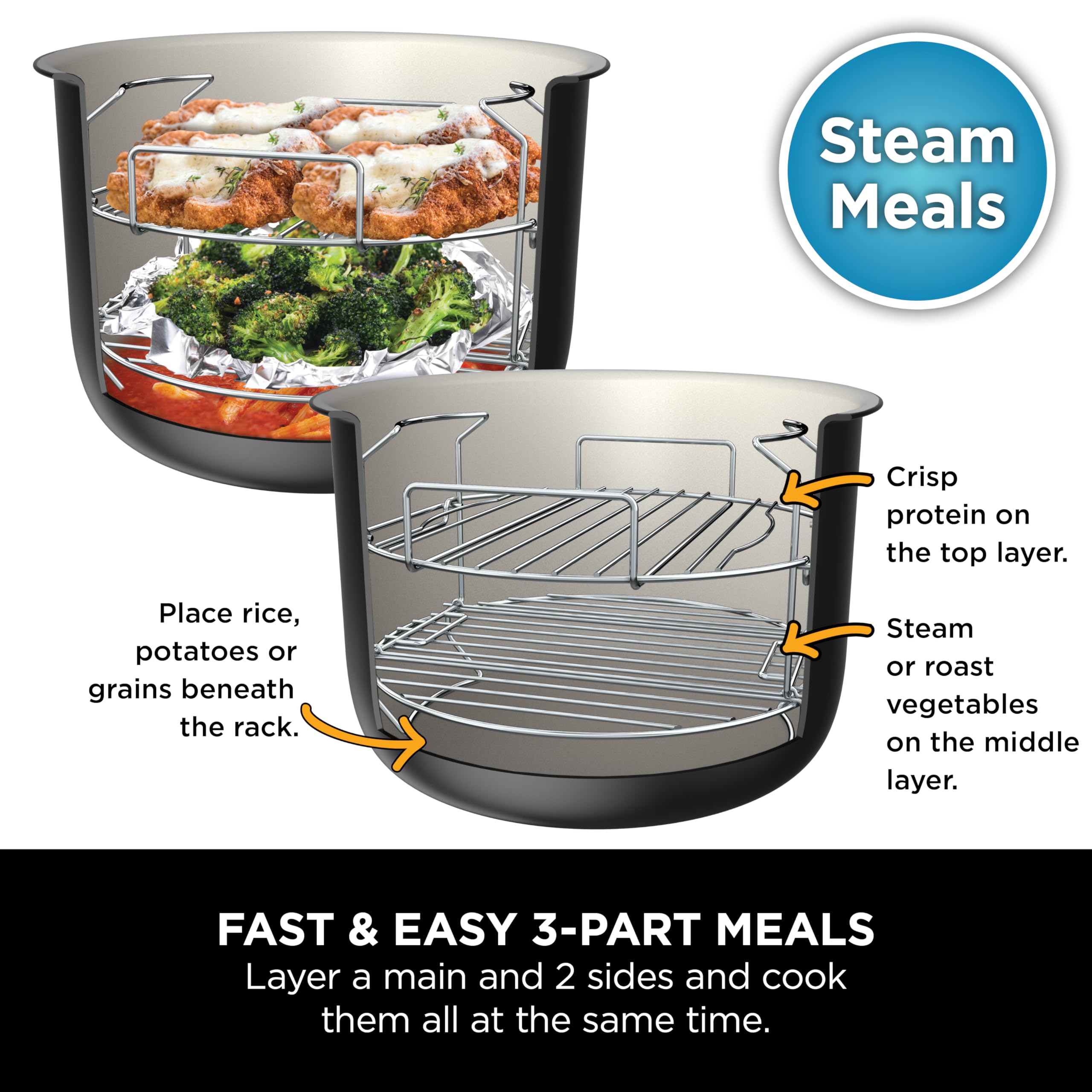 Ninja Foodi MAX 15-in-1 SmartLid Multi-Cooker 7.5L with Digital Probe
