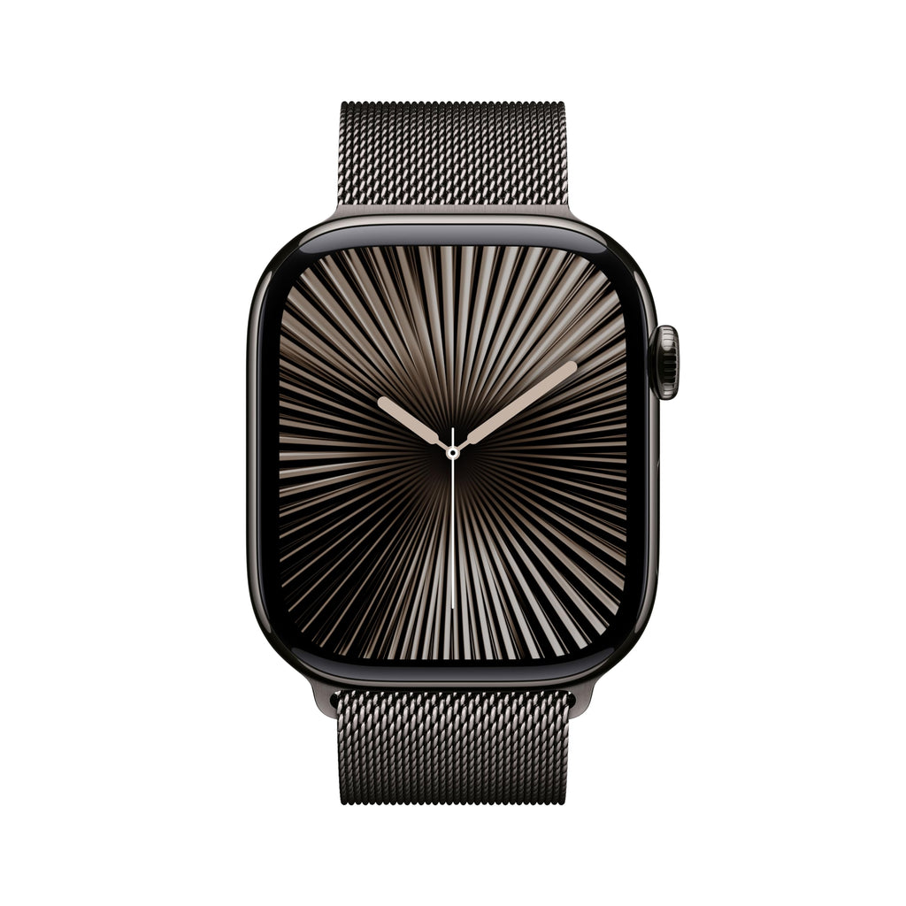 Apple Watch Series 10 GPS + Cellular 46 mm Smartwatch with Slate Titanium Case