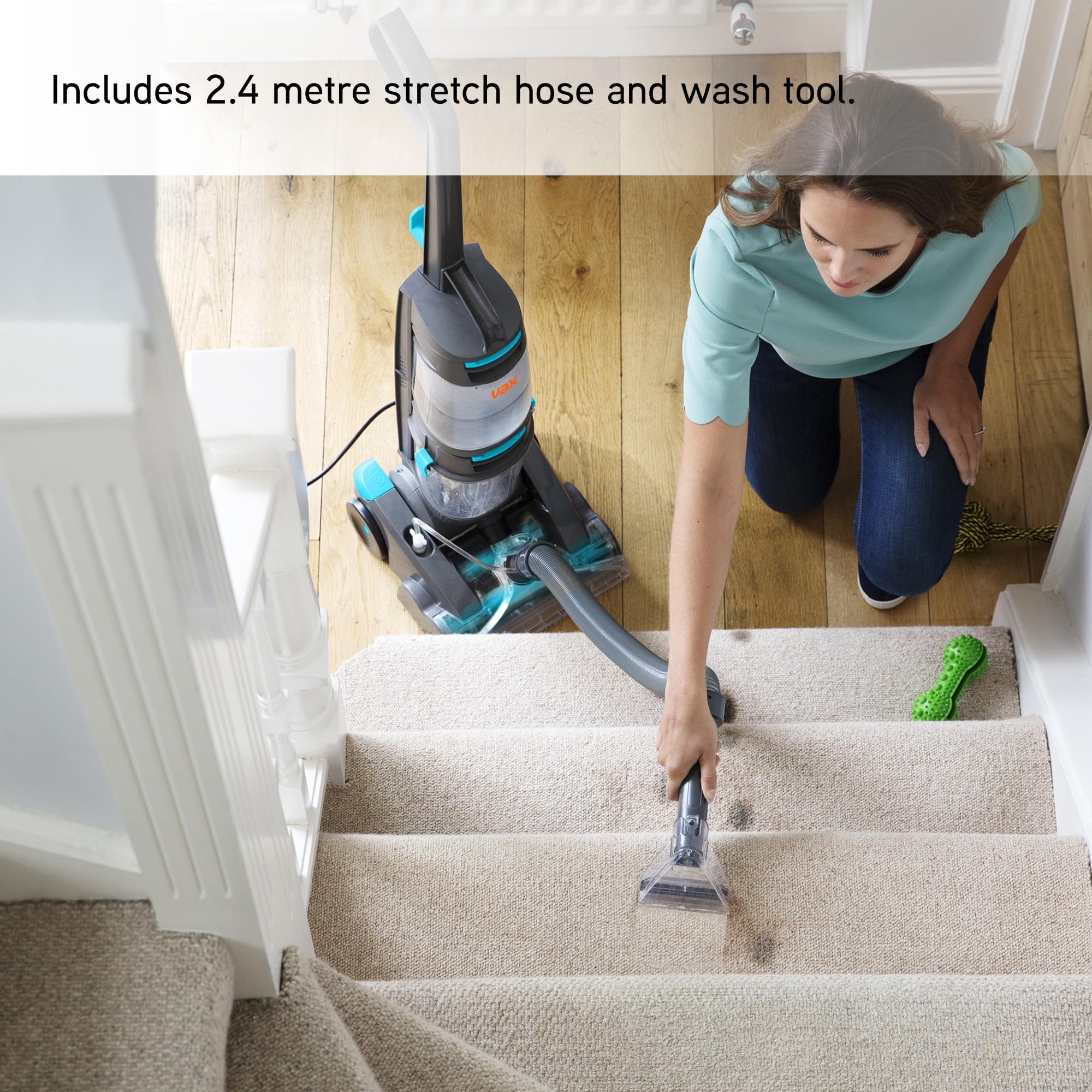 Vax Dual Power Pet Advance Carpet Cleaner, Carpet Cleaning Machine, Carpet Washer, Stain Remover