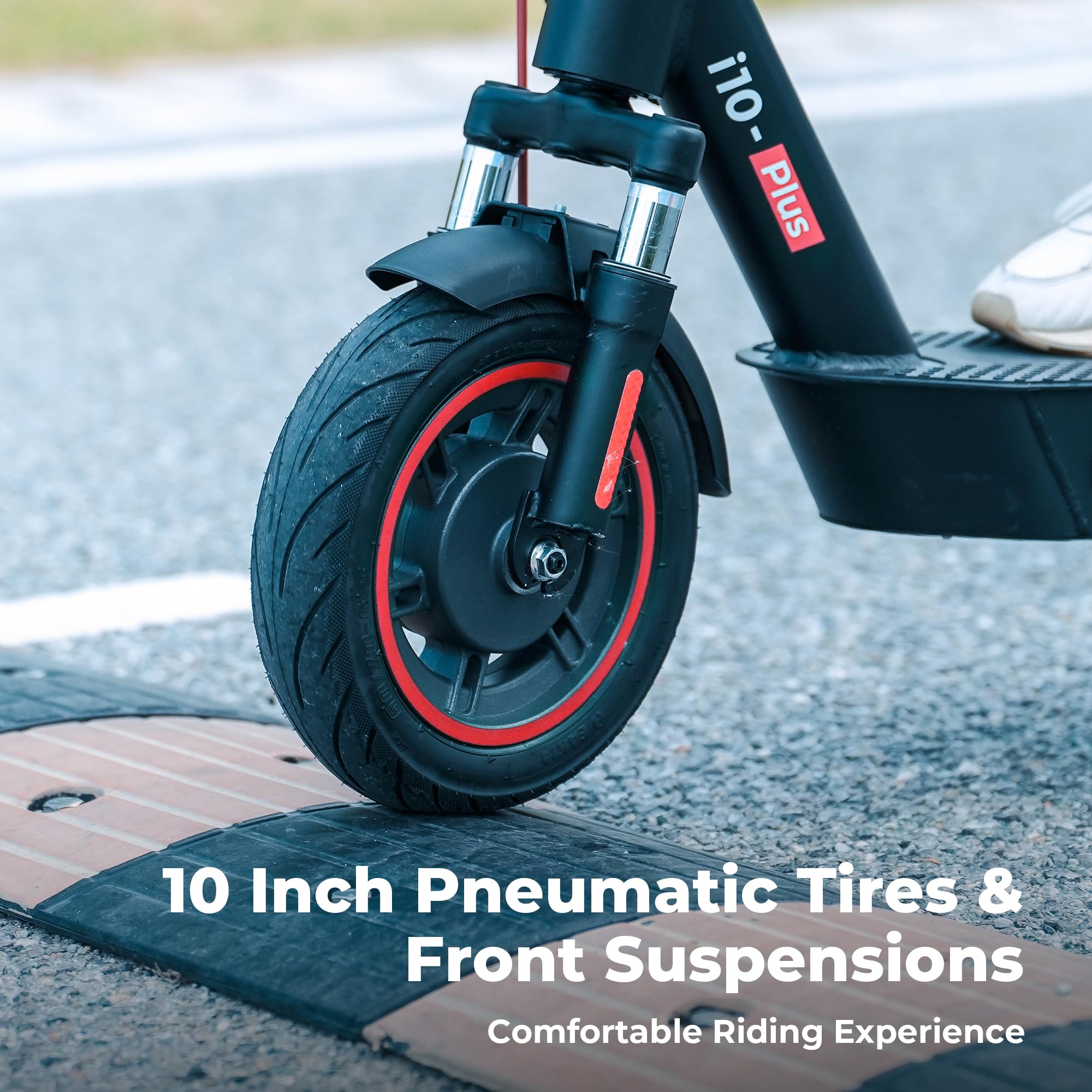 iScooter i10Plus/i10Max Fast Electric Scooter Adults, 50/80 KM Range, Support APP One-click Lock