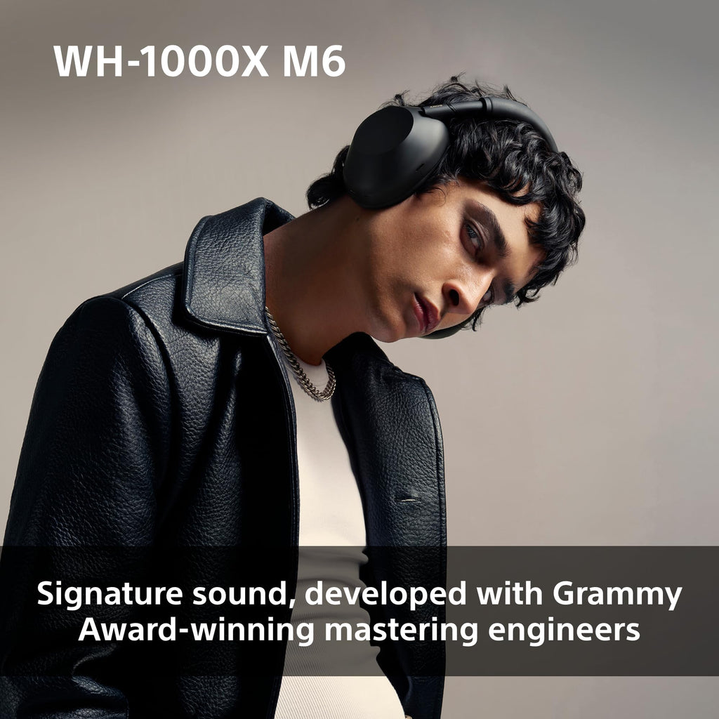 Sony WH-1000XM6 Flagship Noise Cancelling Over-Ear Wireless Bluetooth Headphones