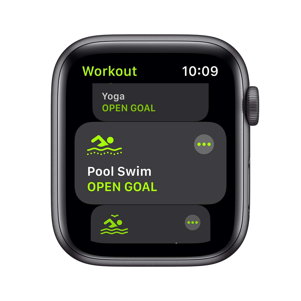 Apple Watch SE 2020 (GPS, 44MM) Space Grey Aluminium Case with Black Sport Band