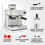 Breville Barista Max Espresso Machine | Latte & Cappuccino Coffee Maker