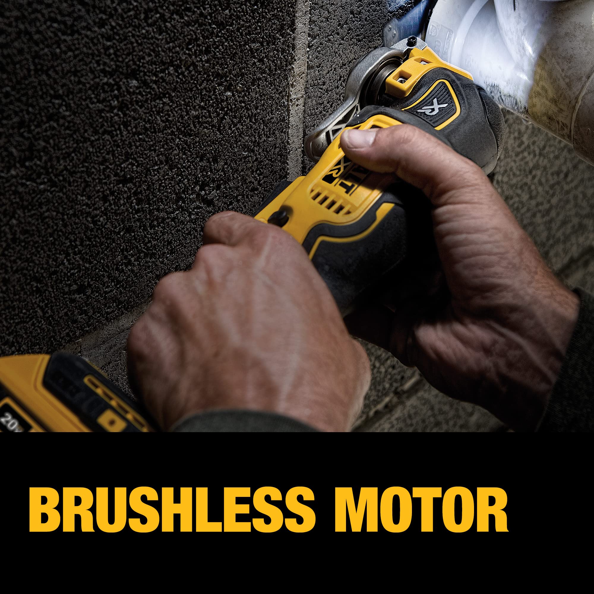 DEWALT 20V MAX XR Oscillating Multi-Tool Kit, Variable Speed (DCS356D1)