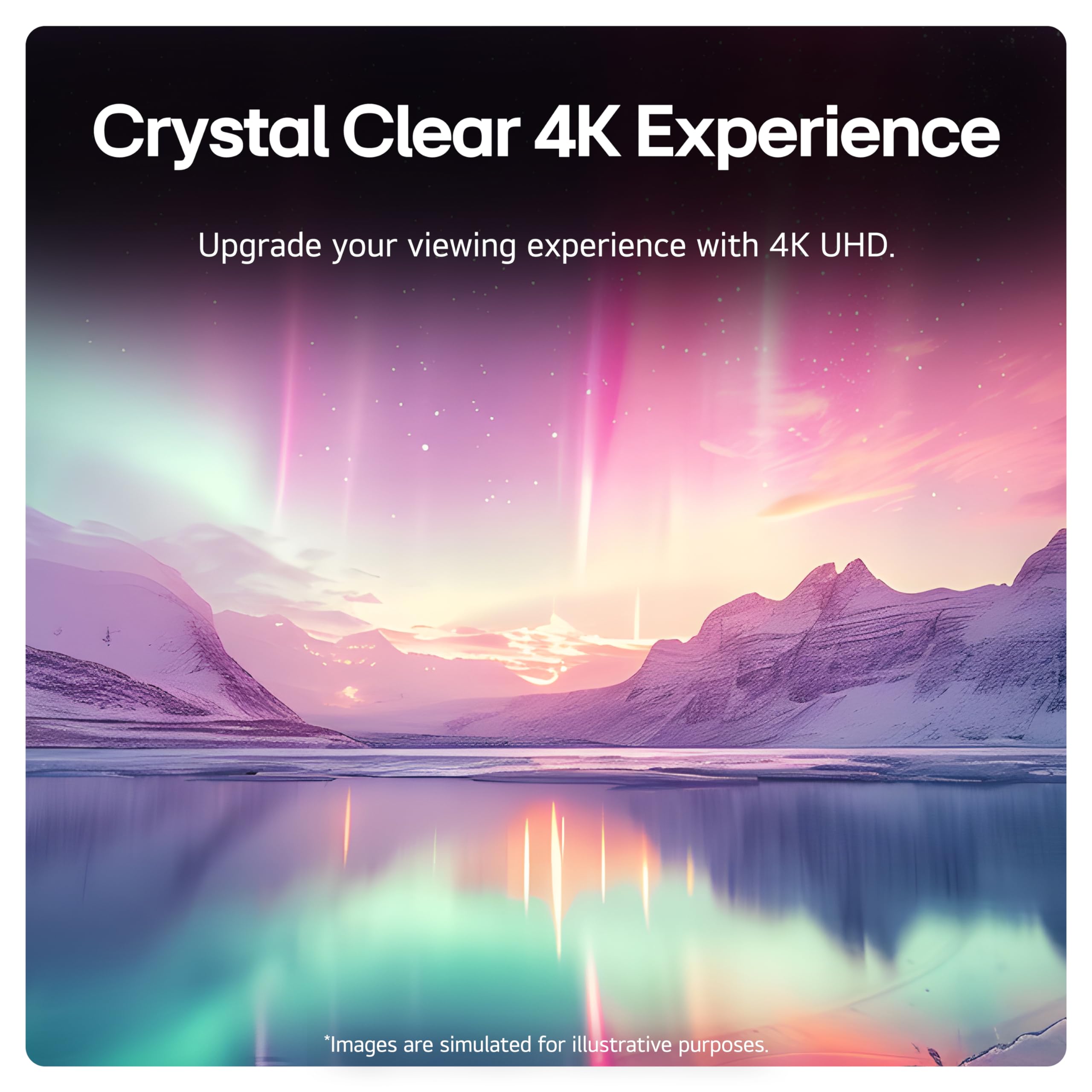 LG 43UT73006LA 43-Inch 4K UHD Smart TV, α5 AI Processor Gen7
