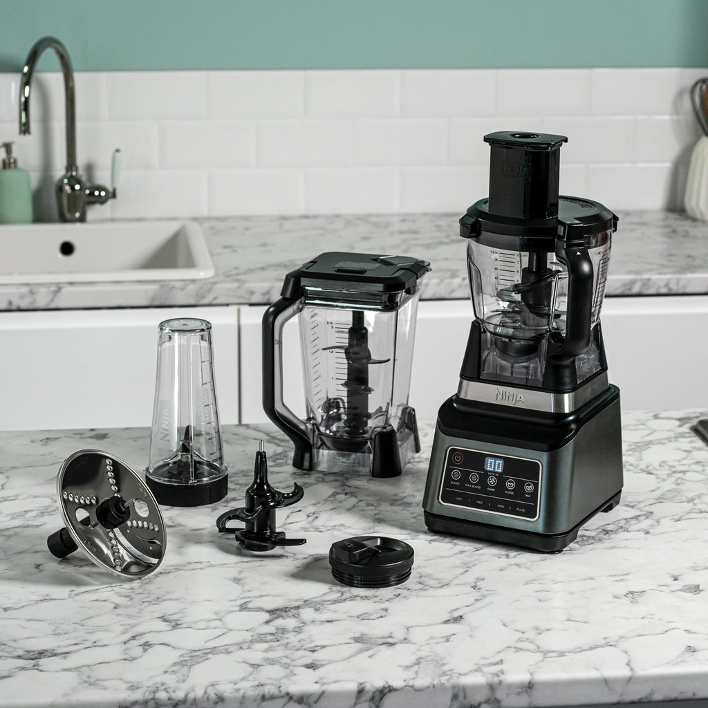 Ninja 3-in-1 Food Processor & Blender with 5 Automatic Programs