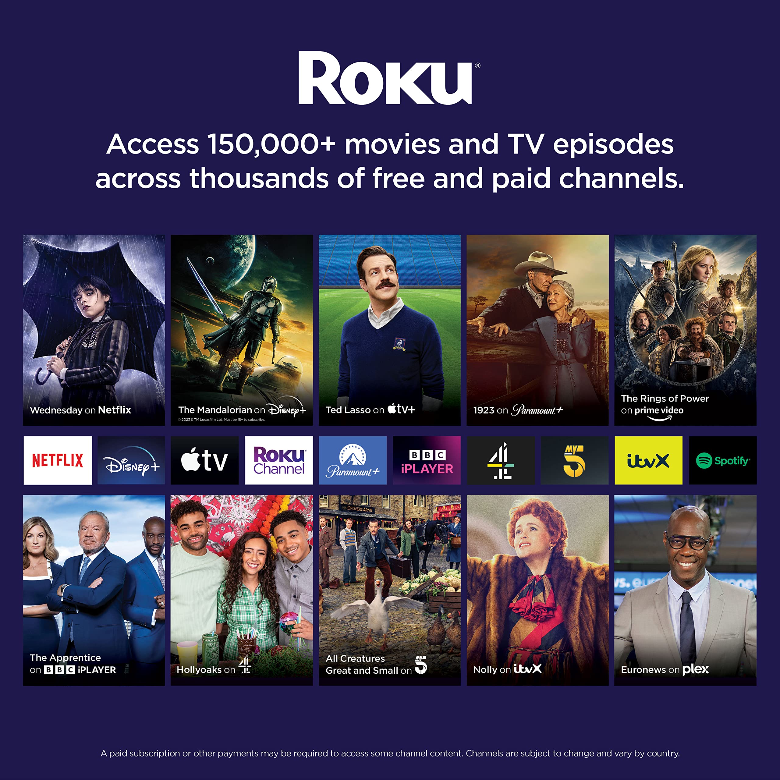 SHARP 40GD2225K 40" Full HD Roku Smart TV – Frameless LED