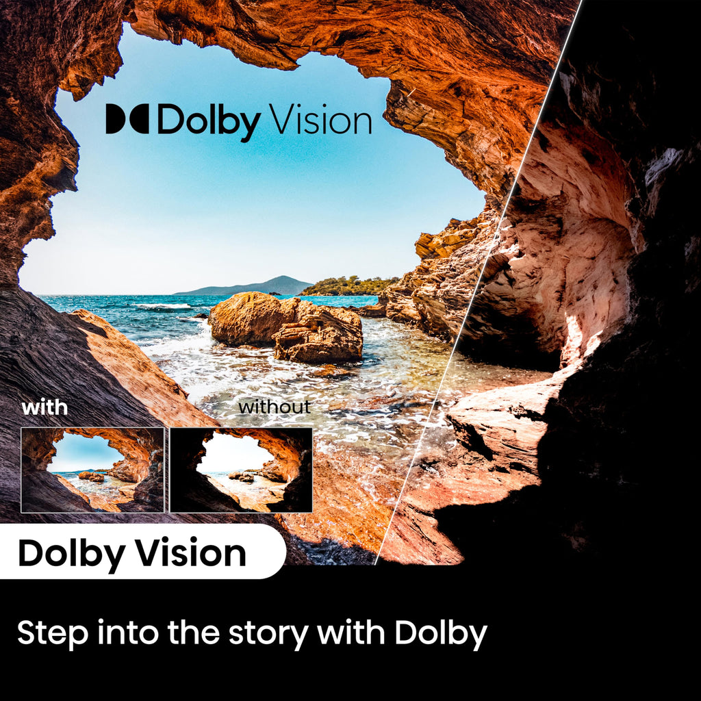 Hisense 43 Inch 4K Smart TV 43E6NTUK - Dolby Vision, Game Mode PLUS